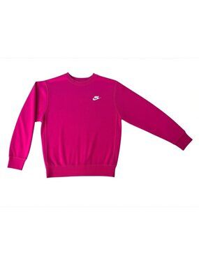 Mens Crewneck Sweatshirt Nike Size XS Fuchsia Pink